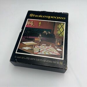 The Game of Shakespeare - 1966 Avalon Hill Bookcase Board Game New in open box